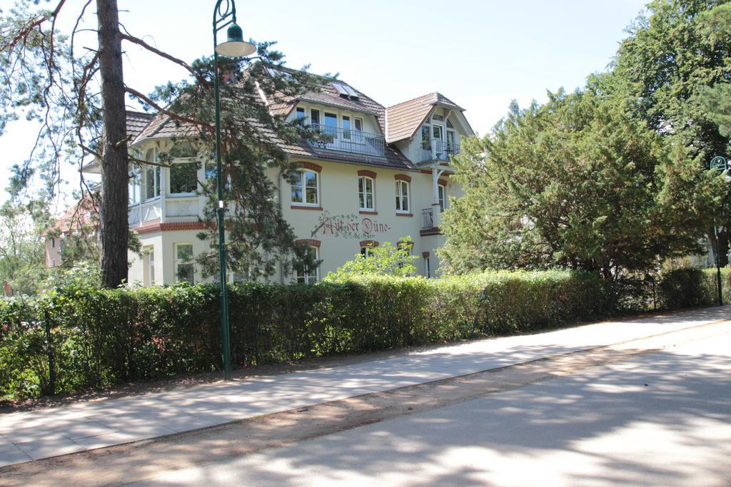 Hotel Pension auf der Düne Ostseebad Heringsdorf Exterior foto